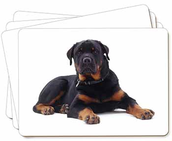 Rottweiler Dog Picture Placemats in Gift Box