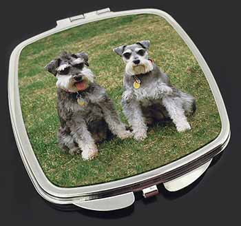 Schnauzer Dogs Make-Up Compact Mirror