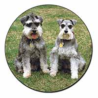 Schnauzer Dogs Fridge Magnet Printed Full Colour