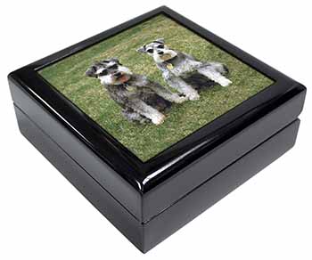 Schnauzer Dogs Keepsake/Jewellery Box