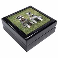 Schnauzer Dogs Keepsake/Jewellery Box