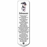 Schnauzer Dog Bookmark, Book mark, Printed full colour