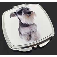 Schnauzer Dog Make-Up Compact Mirror