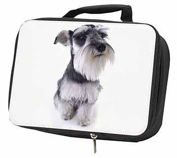 Schnauzer Dog Black Insulated School Lunch Box/Picnic Bag