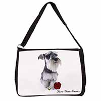 Schnauzer+Rose 