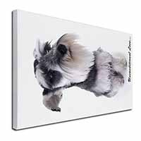 Schnauzer Dog-Love Canvas X-Large 30"x20" Wall Art Print