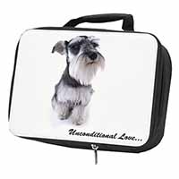 Schnauzer Dog-Love Black Insulated School Lunch Box/Picnic Bag