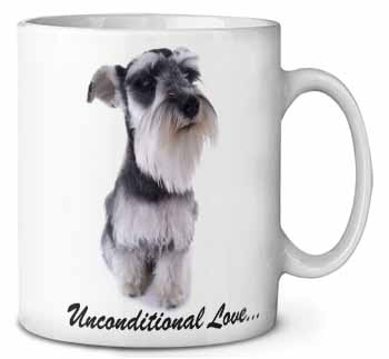 Schnauzer Dog-Love Ceramic 10oz Coffee Mug/Tea Cup