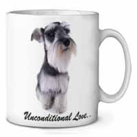 Schnauzer Dog-Love Ceramic 10oz Coffee Mug/Tea Cup