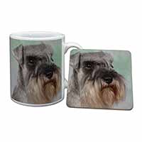 Schnauzer Dog Mug and Coaster Set - Advanta Group®