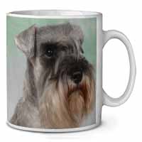 Schnauzer Dog Ceramic 10oz Coffee Mug/Tea Cup Printed Full Colour - Advanta Group®