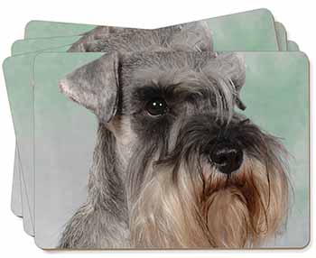 Schnauzer Dog Picture Placemats in Gift Box