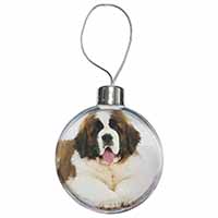 St Bernard Dog Christmas Bauble