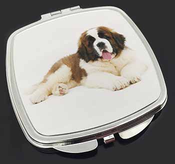 St Bernard Dog Make-Up Compact Mirror