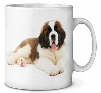 St Bernard Dog Ceramic 10oz Coffee Mug/Tea Cup