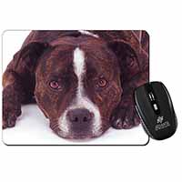 Staffordshire Bull Terrier Dog Computer Mouse Mat