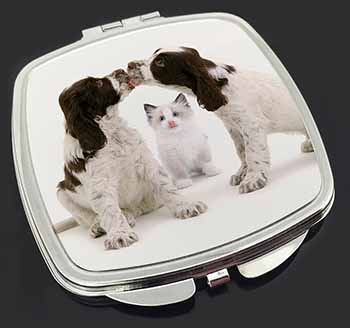 Cocker Spaniel and Kitten -Love Make-Up Compact Mirror