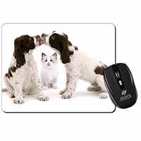 Cocker Spaniel and Kitten -Love Computer Mouse Mat