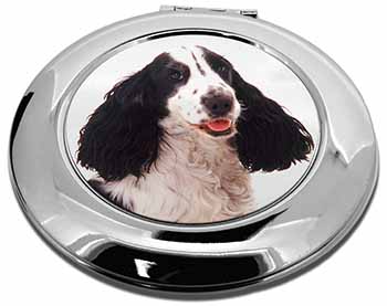 Cocker Spaniel Dog Make-Up Round Compact Mirror