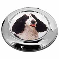 Cocker Spaniel Dog Make-Up Round Compact Mirror