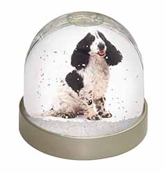 Cocker Spaniel Dog Snow Globe Photo Waterball