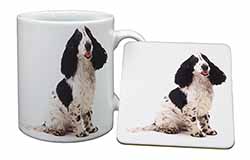 Cocker Spaniel Dog Mug and Coaster Set