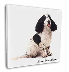 Black White Spaniel 