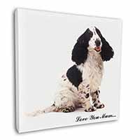 Black White Spaniel 