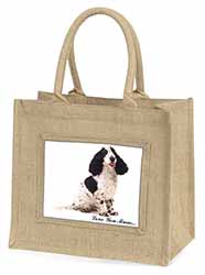 Black White Spaniel 