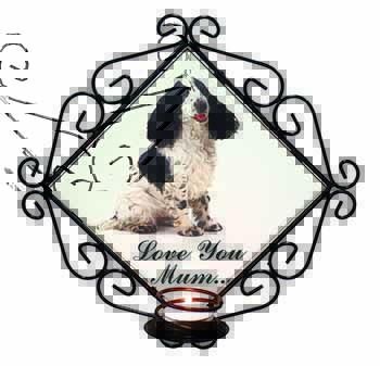 Black White Spaniel 