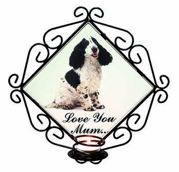 Black White Spaniel 