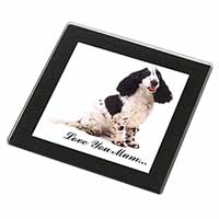 Black White Spaniel 