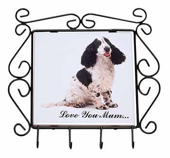 Black White Spaniel 