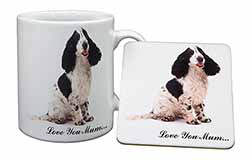 Black White Spaniel 