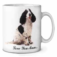 Black White Spaniel 