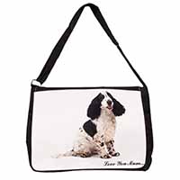 Black White Spaniel 