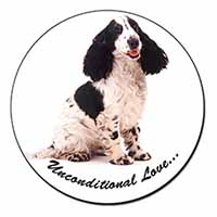 Cocker Spaniel With Love Fridge Magnet Printed Full Colour