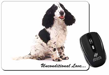 Cocker Spaniel With Love Computer Mouse Mat