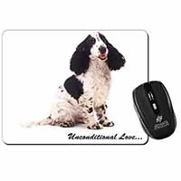 Cocker Spaniel With Love Computer Mouse Mat