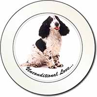 Cocker Spaniel With Love Car or Van Permit Holder/Tax Disc Holder