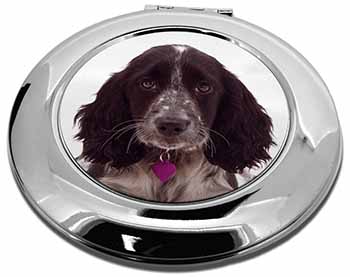 Cocker Spaniel Dog Breed Gift Make-Up Round Compact Mirror