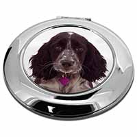 Cocker Spaniel Dog Breed Gift Make-Up Round Compact Mirror