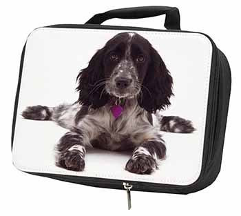 Cocker Spaniel Dog Breed Gift Black Insulated School Lunch Box/Picnic Bag