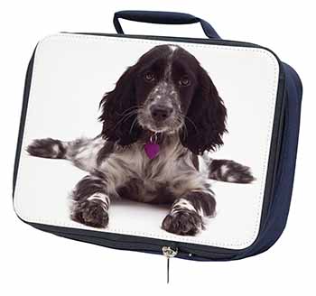 Cocker Spaniel Dog Breed Gift Navy Insulated School Lunch Box/Picnic Bag