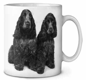 Blue Roan Cocker Spaniel Dogs Ceramic 10oz Coffee Mug/Tea Cup