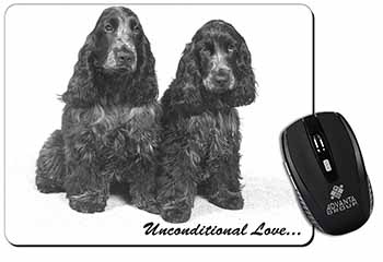 Cocker Spaniel Dogs-With Love Computer Mouse Mat