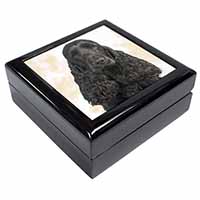 Black Cocker Spaniel Dog Keepsake/Jewellery Box