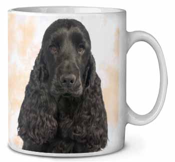 Black Cocker Spaniel Dog Ceramic 10oz Coffee Mug/Tea Cup