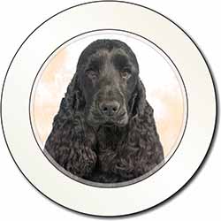 Black Cocker Spaniel Dog Car or Van Permit Holder/Tax Disc Holder