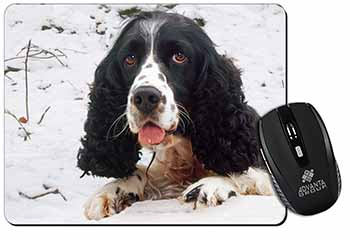 Blue Roan (Black+White) Cocker Spaniel Computer Mouse Mat